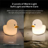Picture of LEDHOLYT Kids Night Light, Cute Silicone Duck Nursery Lamp for Baby and Toddler,Animal Night Light for Boys and Girls,Squishy Night Light for Bedroom and Kids Room,Kids Gift(Duck)