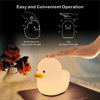 Picture of LEDHOLYT Kids Night Light, Cute Silicone Duck Nursery Lamp for Baby and Toddler,Animal Night Light for Boys and Girls,Squishy Night Light for Bedroom and Kids Room,Kids Gift(Duck)