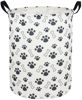Picture of Sanjiaofen Kids Laundry Hamper,Dog Laundry Basket Collapsible Puppy Storage Baskets for Home Decor,Office,Toy Organizer,(Dog paw)