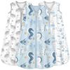 Picture of Yoofoss Baby Sleep Sack 6-12 Months 0.5 Tog Wearable Blanket for Baby, 3 Pack 100% Cotton Infant Toddler Sleeping Sack 2-Way Zipper Lightweight Sleep Sack