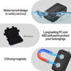 Picture of Magnetic Key Box, Hide A Key Magnetic Car Key Holder Key Hider, Waterproof Hidden Key Holder Car Key Case for Outdoor Travel, Magnetic Key Box for Under Car Vehicles (2, Black)