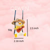 Picture of Swinging Duck Car Hanging Ornament Cute Car Decor Rear View Mirror Accessories Car Mirror Hanging Accessories Car Pendant Interior Car Accessories for Women Car Charm Car Mirror Accessories(Guitar)