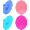 Picture of Baby Bath Brush, Baby Cradle Cap Brush, Silicone Massage Brush, Silicone Scrubbers Exfoliator Brush, Baby Skin Scrubbers for Dry Skin and Cradle Cap (4PCS-Small)
