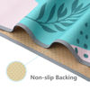 Picture of Splat Mat for Under High Chair/Arts/Crafts, WOMUMON Washable Spill Mat Waterproof Anti-Slip Floor Protector Splash Mat, Messy Mat and Table Cloth