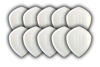 Picture of Acoustik Attak STEALTH Structured Guitar Pick - Small Beveled Guitar Picks, Unique Tone (10 Pack, White)