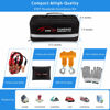 Picture of STDY Car Roadside Emergency Kit, Vehicle Truck Safety Road Side Assistance Kits Auto Accessory, with Jumper Cables, First Aid Kit, Tow Rope, Reflective Triangle, Tire Pressure Gauge, etc