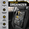 Picture of Cat® Car Front Seat Organizer, Back Seat Storage with Adjustable Straps, Truck Seat Organizer for Delivery, Office, Drive, Passenger Seat or Backseat - On Seat Storage for Car, Truck & SUV (Camo)
