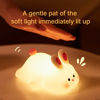 Picture of Cute Duck Lamp,Fun Lying Flat Duck/Chicken/Pig/Rabbit/Panda Night Light,LED Squishy Animal Novelty Lamp,Toddler Baby Night Light Christmas gifts for Kids,Nursery Touch Kawaii Lamp Room/House Décor