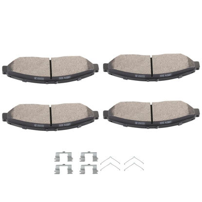 Picture of SCITOO D1378 Front Ceramic Brake Pads Sets Fit For Acura MDX 2007-2019,For Acura ZDX 2010-2013,For Honda Pilot 2009-2019,For Honda Ridgeline 2017-2019