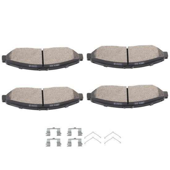 Picture of SCITOO D1378 Front Ceramic Brake Pads Sets Fit For Acura MDX 2007-2019,For Acura ZDX 2010-2013,For Honda Pilot 2009-2019,For Honda Ridgeline 2017-2019