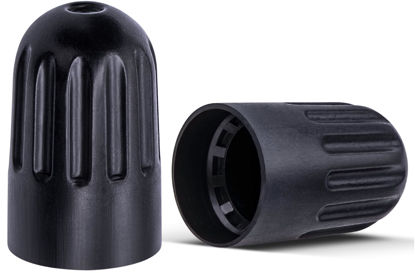 Picture of MEAJOO 10PCS TPMS Tire Valve Long Stem Caps, Black Plastic Wheel Tire Valve Stem for TR20008 TPMS, Universal Long Stem Caps for Cars, SUV, Trucks, Bikes, Motorcycles, Bicycles