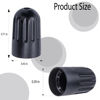 Picture of MEAJOO 10PCS TPMS Tire Valve Long Stem Caps, Black Plastic Wheel Tire Valve Stem for TR20008 TPMS, Universal Long Stem Caps for Cars, SUV, Trucks, Bikes, Motorcycles, Bicycles