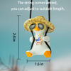 Picture of Cool Swinging Duck Car Hanging Ornament, Pendant Interior Rearview Mirror Decoration and Car Rear View Mirrior Hanging Accessories (Flag)