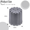 Picture of MEAJOO 15PCS TPMS Tire Valve Stem Caps, Plastic Wheel Tire Valve Stem, with O-Ring Rubber Seal, Universal Tire Valve Stem Covers for Cars, SUV, Trucks, Bikes, Motorcycles, Bicycles(Gray)