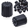Picture of MEAJOO 30PCS TPMS Tire Valve Stem Caps, Plastic Wheel Tire Valve Stem, with O-Ring Rubber Seal, Universal Tire Valve Stem Covers for Cars, SUV, Trucks, Bikes, Motorcycles, Bicycles(Black)