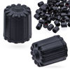 Picture of MEAJOO 50PCS TPMS Tire Valve Stem Caps, Plastic Wheel Tire Valve Stem, with O-Ring Rubber Seal, Universal Tire Valve Stem Covers for Cars, SUV, Trucks, Bikes, Motorcycles, Bicycles(Black)