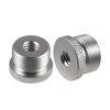 Picture of SAVITA 2pcs Mic Stand Adapter Screw Thread Adapter Tripod Screw Adapter For Camera Monitor Microphone Stand (1/4 inch to 5/8 inch (Silver))