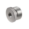 Picture of SAVITA 2pcs Mic Stand Adapter Screw Thread Adapter Tripod Screw Adapter For Camera Monitor Microphone Stand (1/4 inch to 5/8 inch (Silver))