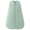 Picture of FILLEEP Fleece Baby Sleep Sack 12-18 Months 2.5 Tog with Plush Dots, Winter Baby Wearable Blanket for Infant Toddler Sleeping Sack 2-Way Zipper Warm Sleep Sack, Green
