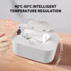 Picture of Baby Wipe Warmer and Baby Wet Wipes Dispenser, 5 Modes of Temperature Heating Control Portable Diaper Wipes Warmer for Newborn Baby, Baby Shower Gifts White