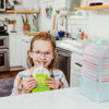 Picture of WeeSprout Double Zipper Reusable Food Pouches (Green, 7 Fl Oz)