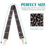 Picture of Adjustable Crossbody Strap for Purses Replacement Guitar Multicolor Style Handbag Straps Guitar Shoulder Strap for Women (Leopard-A)