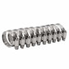 Picture of Roadformer 1.5" Worm Gear Hose Clamp - SAE 24 Size, Full Stainless Steel with 1/2" Band Working Range 27mm - 51mm Duct Clamp Pipe Clamp Worm Drive Hose Clamp Fuel Line Clamp (10 Pack, 27mm - 51mm)