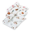Picture of LollyBanks Swaddle Blanket | 100% Muslin Cotton | Gender Neutral Newborn and Baby Nursery Essentials for Girls and Boys, Registry | Farm 3 Pack