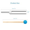 Picture of DiDiBirDi 440Hz Sound Therapy Diapason Tuning Fork, Aluminum Alloy Therapy Tuning Fork, with Silicone Hammer and Storage Bag, Suitable For Sound Therapy, Chakra Balance, and Balancing Energy Field