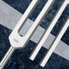 Picture of DiDiBirDi 440Hz Sound Therapy Diapason Tuning Fork, Aluminum Alloy Therapy Tuning Fork, with Silicone Hammer and Storage Bag, Suitable For Sound Therapy, Chakra Balance, and Balancing Energy Field