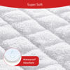 Picture of Moonsea Quilted Thicker Changing Pad Liner 3 Pack Waterproof, Fit for Changing Pad Liners are Warm On a Baby's Back Non-Slip Design Reusable Pads Machine Washable, White