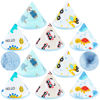 Picture of Timgle 10 Pcs Coral Velvet Pee Covers Baby Boy, Strong Water Absorption Pee Shield for Baby Boy, Reusable Pee Cap, Diaper Changing Accessory for Boys Newborn Gift (Dinosaur)