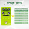 Picture of FLAMMA FS08 Octave Pedal Electric Guitar Polyphonic Octave Effects Pedal Dry Signal Control 7 Presets Slots