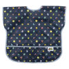 Picture of Bumkins Short Sleeve Bib for Girl or Boy, Toddler and Kids for 1-3 Years, Large Size, Essential Must Have for Junior Children, Eating, Mess Saving Soft Fabric Apron for Play, Nintendo Super Mario