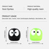 Picture of Cute Soot Sprites,35 Pcs Automotive Interior Decoration Accessories for Car Rearview Mirror and Dashboard,Cute Anime Decor for Home Garden Office,Funny Ornament Gifts(Black)