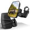 Picture of SHEJISI UTV Side Mirrors,You No Longer Need to Adjust by Hand,Innovative Automatic Reset Function,for 1.5"-2.0" Roll Cage,Compatible with Polaris RZR,Can Am Maverick,Honda Pioneer SXS,Kawasaki Mule