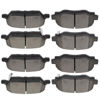 Picture of SCITOO D1811 D1809 Front Rear Ceramic Brake Pads Sets Fit For Fiat 500X 2016-2018,For Jeep Compass 2016-2020,For Jeep Renegade 2015-2019