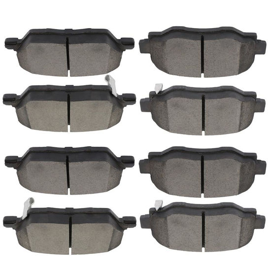 Picture of SCITOO D1811 D1809 Front Rear Ceramic Brake Pads Sets Fit For Fiat 500X 2016-2018,For Jeep Compass 2016-2020,For Jeep Renegade 2015-2019