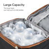 Picture of Momcozy Insulated Baby Bottle Bag, Multi-Function Breastmilk Cooler Bag, Fit as Wine Carrier or for Milk Bottles Like Dr. Brown, Comotomo, Philips, Nuk, Lansinoh, etc.