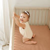 Picture of Lulu moon Muslin Crib Sheets - Fitted Crib Mattress Sheets for Boys and Girl - 28"x 52", 2 Pack (Beige & Caramel)