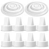 Picture of Maymom Pump Parts Compatible with Spectra S1 Spectra S2 Spectra Incl Duckbill Valve Replace Spectra Duckbill Valve Spectra S2 Replacement Parts Not Original Spectra Pump Parts (8 Duckbill 2 Membrane)