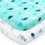 Picture of Pack and Play Sheets Fitted, Mini Crib Sheets 2 Pack, Playard Sheets Compatible with Graco Pack n Play, Ultra Soft Breathable Material, Dinosaurs