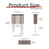 Picture of 100 Pack Auto Fuses 7.5 AMP APM/ATM 32V Mini Blade Style Fuses 7.5A Short Circuit Protection Car Fuse (7.5AMP)