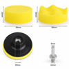 Picture of Kshineni Buffing Pads 3 Inch Car Buffer Pad, 22 Pcs Drill Polishing Kit, Car Polisher Pads Kit Sponge Pads Car Foam Drill for Car Polishing, Sanding, Waxing, Sealing Glaze