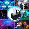 Picture of TCFUNDY 500W Fog Machine with 9 LED Lights, Vertical Smoke Machine 12 Color Lights Effect, Portable Fog Maker with Remote Control for Halloween Wedding