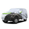 Picture of Waterproof Car Covers Replace for 2021-2024 Ford Bronco 4 Door, 6 Layers Silver All Weather Car Cover with Zipper Door & Windproof Bands for Snow Rain Dust Hail Protection