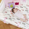 Picture of BROLEX Baby Fitted Crib Sheets: Kid Crib Sheets - Set of 2 for Toddler Standard Size Crib Mattress for Boys and Girls - Jersey Knit Crib Bed Sheets Jungle Animals