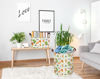 Picture of Essme Rectangular Baby Storage Basket,Green Basket,Nursery Storage Bin Organizer with Handles for Jungle Decor,Shelf Basket,Animal Basket.(Jungle animal)
