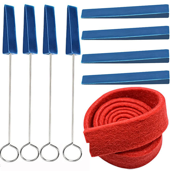 Picture of Piano Tuning Mute Kit Wool Felt Mutes Temperament strip Rubber Mutes Set