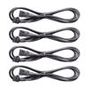 Picture of Rock Light Extension Wire 4 PCS,47 Inch 4 Pin LED Extension Cable,Neon Accent Kits RGB LED Light Extension Cable for Trucks Motorcycle Car ATV Strip Rock Lights.